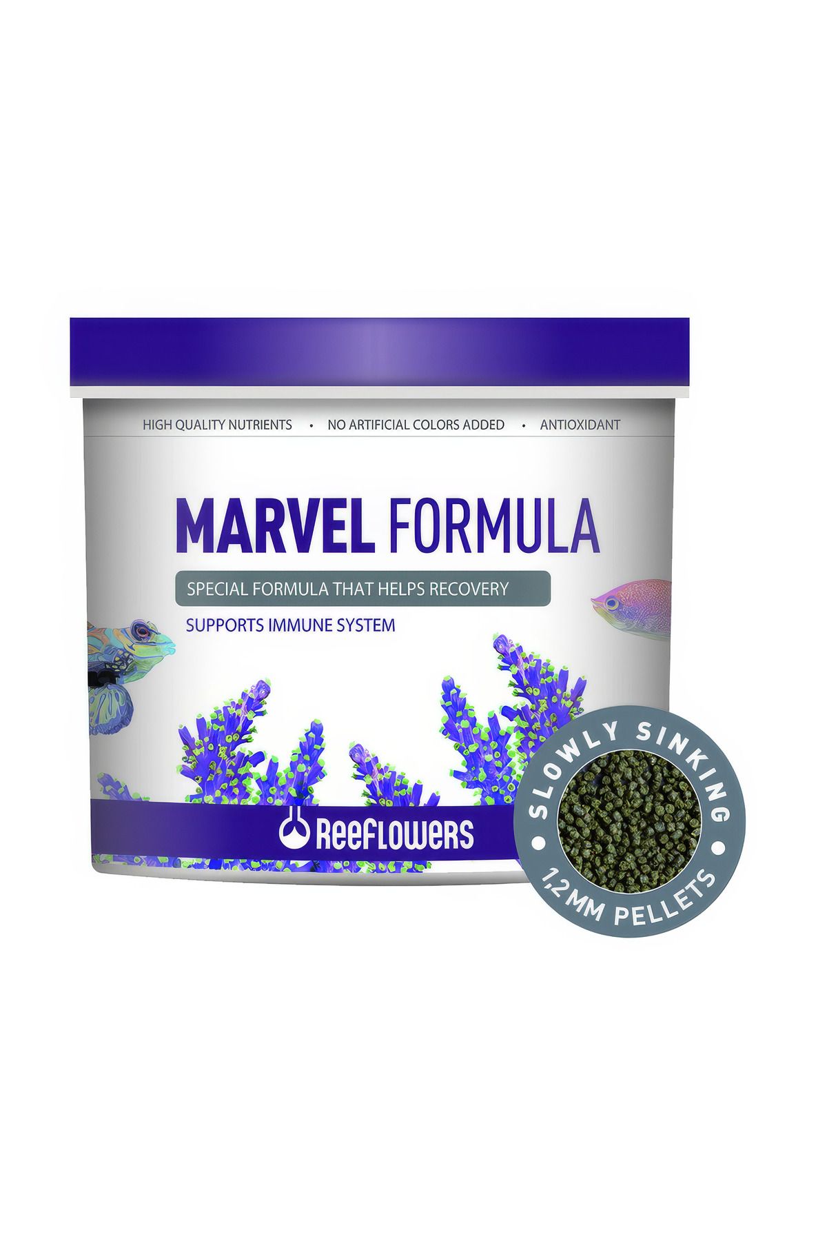 Marvel Formula Immunity-Boosting & Healing Fish Food (For Freshwater and Marine Fish)
