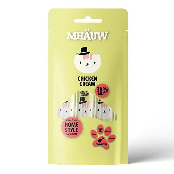 MHAUW Chicken Creamy Liquid Cat Treat 15g x 4
