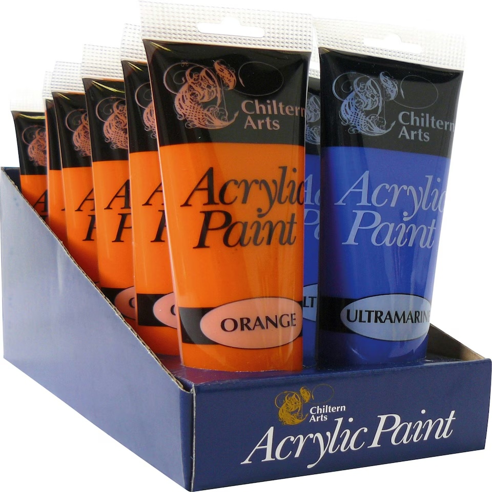 Acrylic Paint Tube 120ml (Assorted)